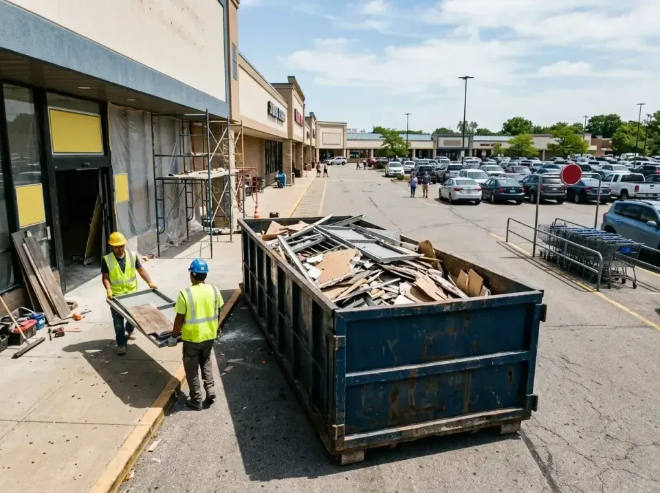 retail-store-renovation-debris-003 — frequently asked questions, Roll-off Dumpster Rentals in Manassas Park, VA